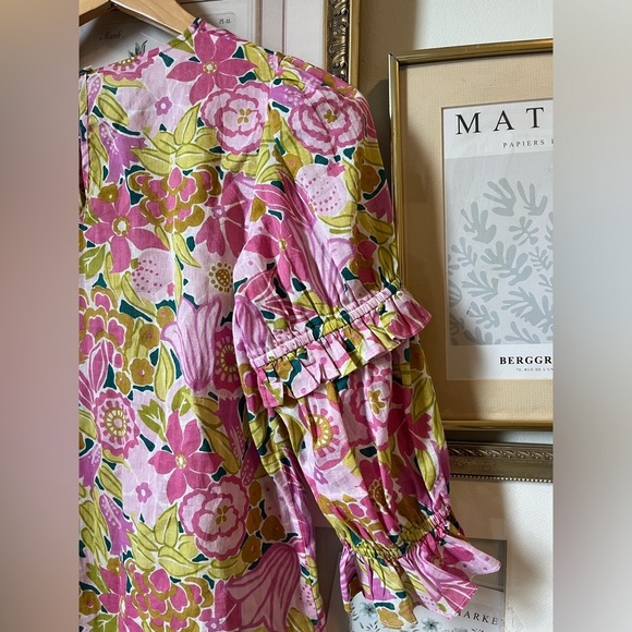 BANJANAN chloe top in crocus XS - Picture 6 of 15